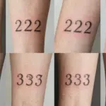 15 Angel Numbers Tattoo Ideas Spiritual Minimal and Modern