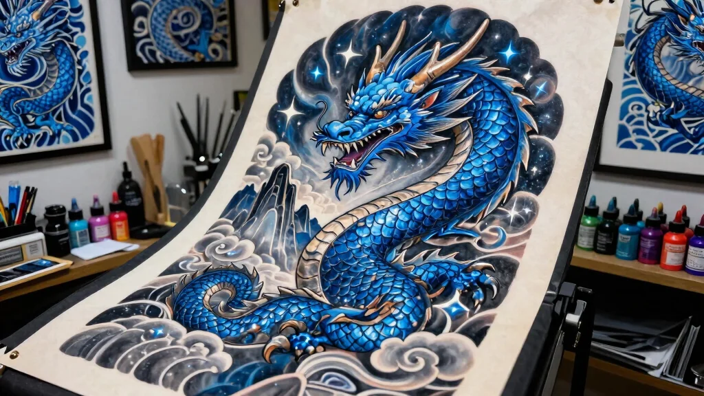 15 Blue Dragon Tattoo Ideas: Mystical, Bold, and Striking