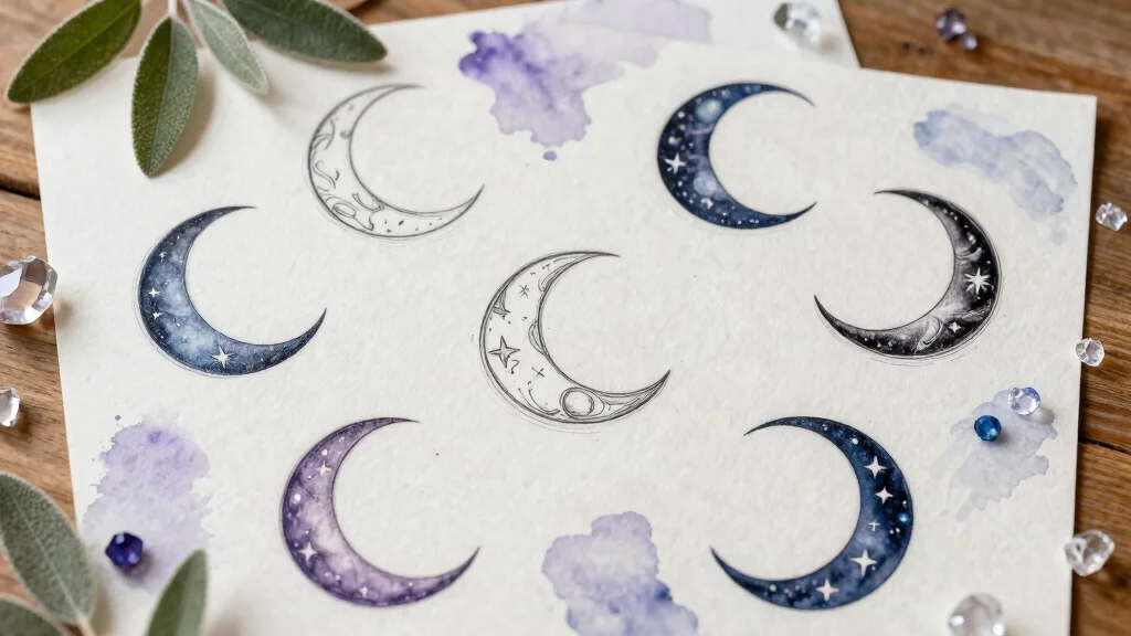 15 Crescent Moon Tattoo Ideas: Minimal, Mystical, and Timeless