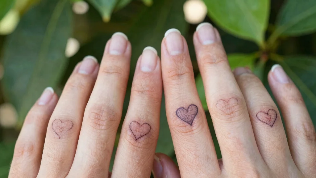 15 Finger Heart Tattoo Ideas: Tiny, Cute, and Minimal