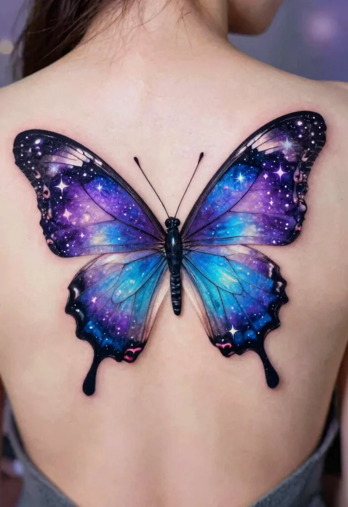 15 Men's Butterfly Tattoo Ideas: Strong, Symbolic, and Modern - 9. Fantasy-Inspired Butterfly 1