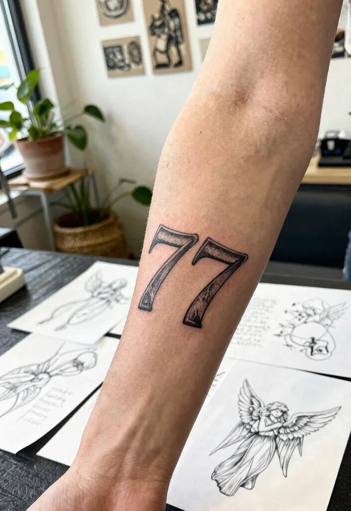 15 Minimalist 777 Angel Number Tattoo Ideas: Lucky Spiritual Designs - Conclusion 1