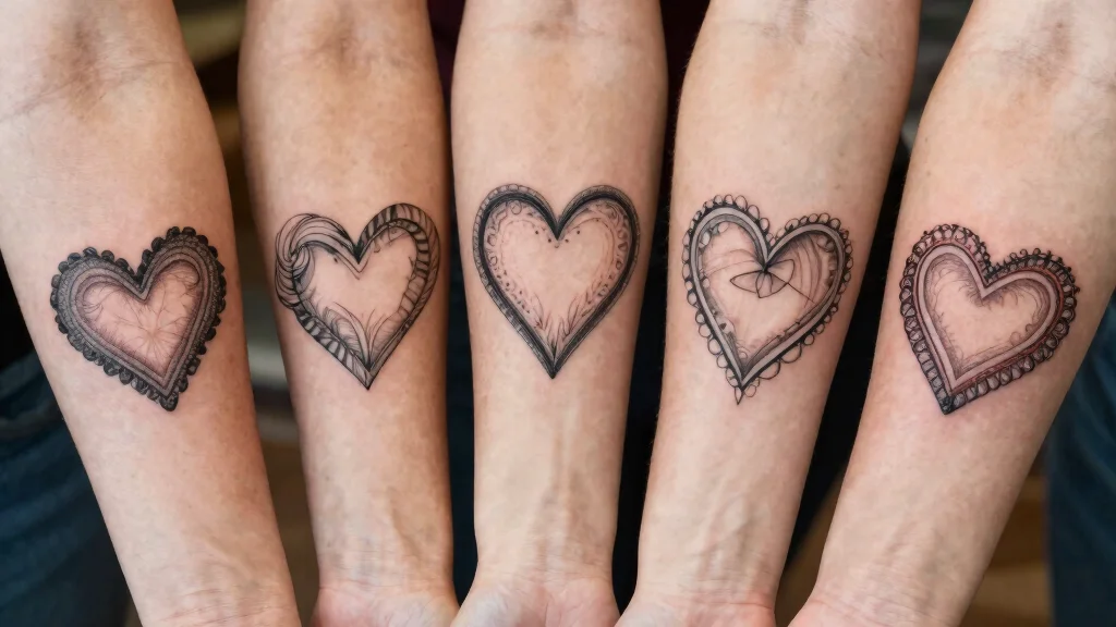 15 Mom Heart Tattoo Ideas Emotional Simple and Full of Love