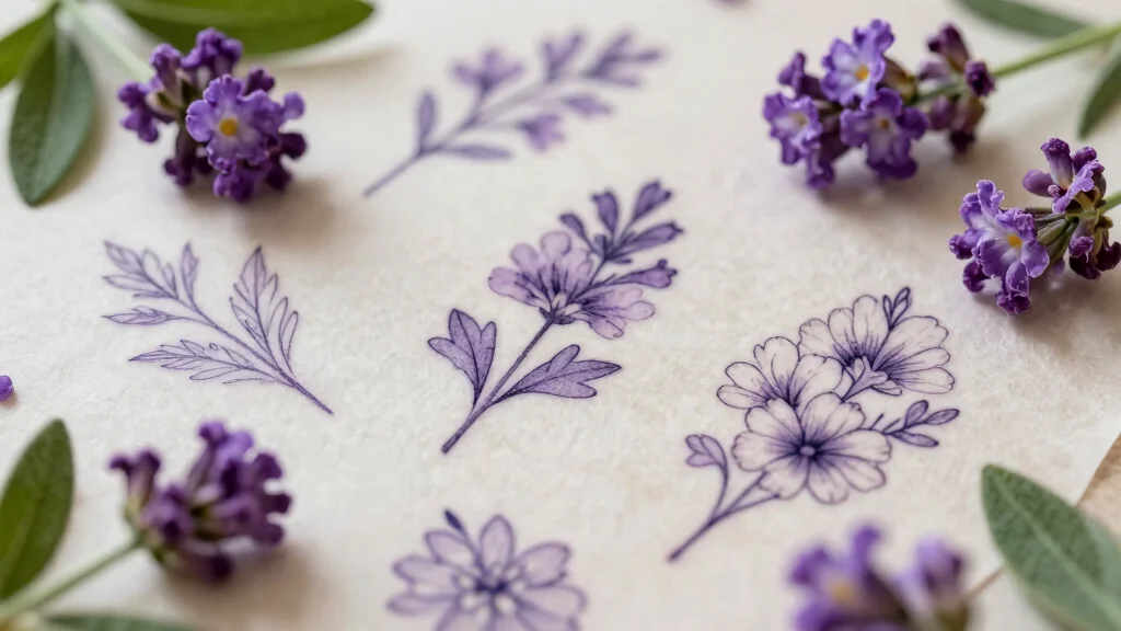15 Violet Flower Tattoo Ideas: Soft, Feminine, and Meaningful