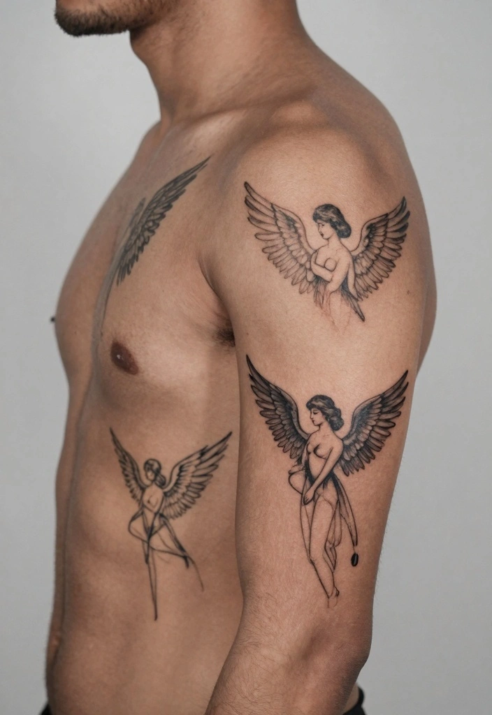 16 Guardian Angel Tattoo for Men Ideas Protective and Emotional - Conclusion 1