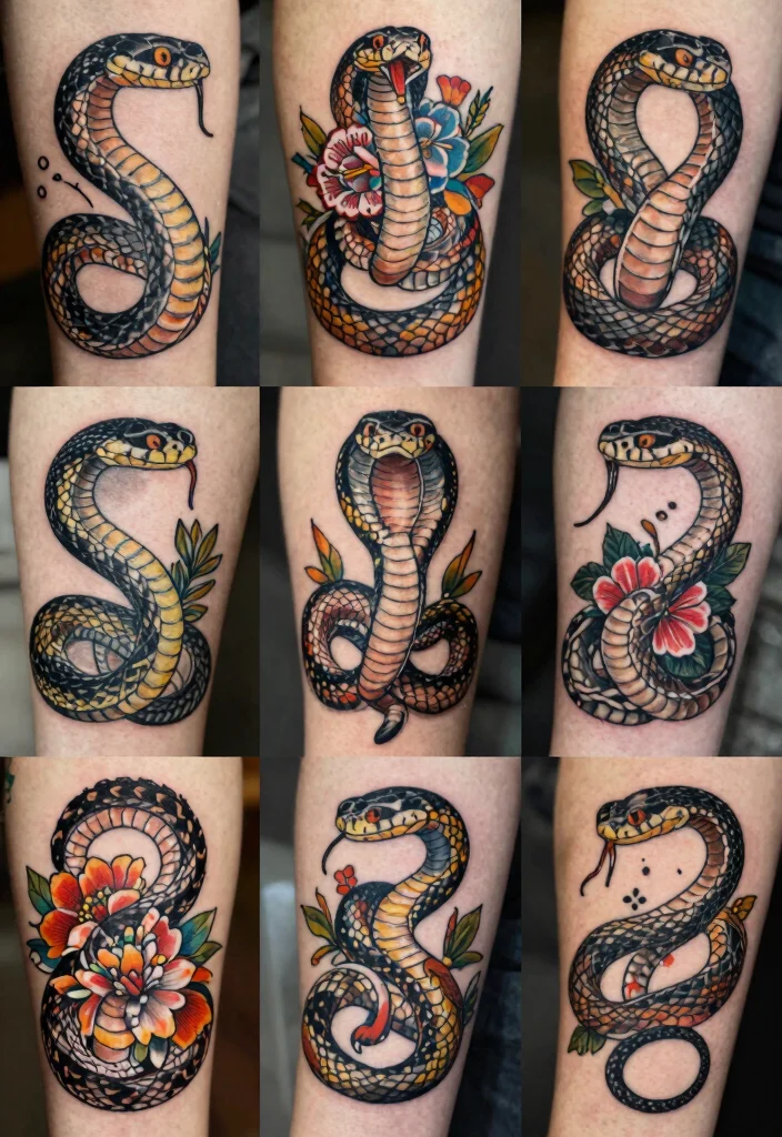 16 Snake With Flowers Tattoo Ideas: Soft Balance of Power and Beauty - Conclusion 1