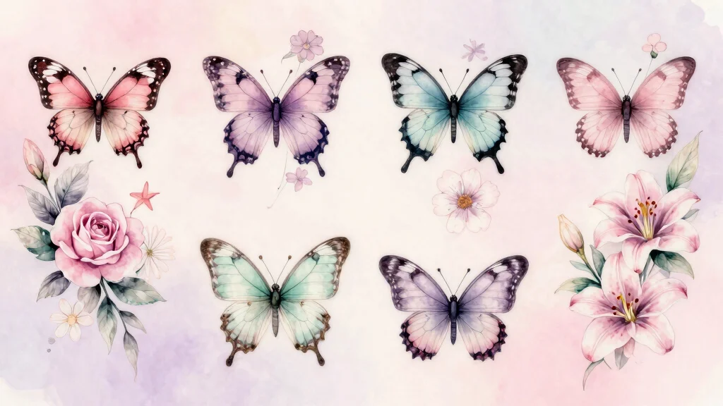 18 Butterfly and Flower Tattoo Ideas Soft Feminine and Meaningful