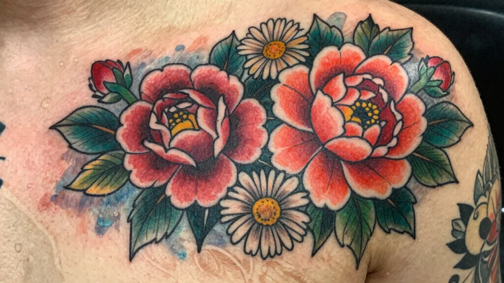 18 Traditional Flower Tattoo Ideas: Classic, Bold, and Iconic