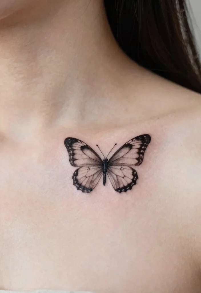 19 Butterfly Tattoo Ideas You Will Want to Save Forever - 3. Tiny Butterfly Charm 1
